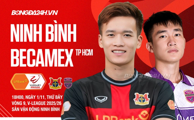 Highlights Ninh Bình vs Becamex TPHCM: Chủ nhà khóc hận (Vòng 9 LPBank V.League 1-2025/26)