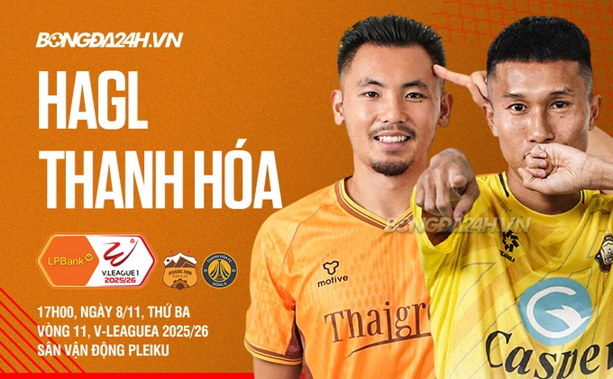 Highlights HAGL vs Thanh Hóa: Thoát thua ngoạn mục (Vòng 11 LPBank V.League 1-2025/26)