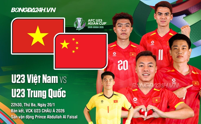 Highlights U23 Việt Nam vs U23 Trung Quốc: Lỡ hẹn với chung kết (VCK U23 châu Á 2026)