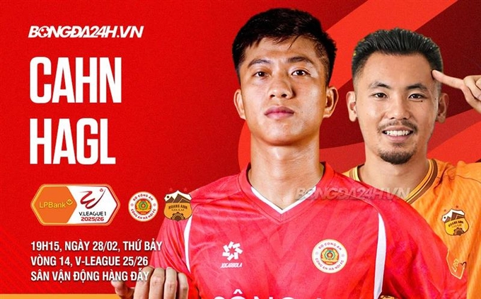 Highlights CAHN vs HAGL: Thắng ngược thuyết phục (Vòng 14 LPBank V.League 1-2025/26)