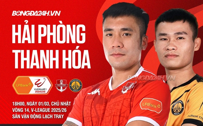Highlights Hải Phòng vs Thanh Hoá: Rượt đuổi tỷ số (LPBank V.League 1-2025/26)