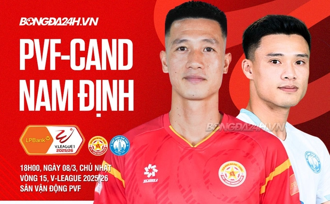 Highlights PVF-CAND vs Nam Định: Thắng lợi nhọc nhằn (LPBank V.League 1-2025/26)