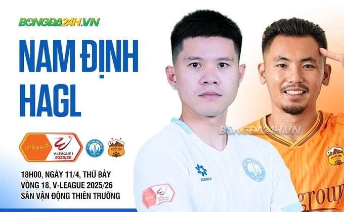Highlights Nam Định vs HAGL: Cú sốc tại Thiên Trường (LPBank V.League 1-2025/26)