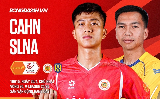 Highlights CAHN vs SLNA: Điểm nhấn Đình Bắc (LPBank V.League 1-2025/26)