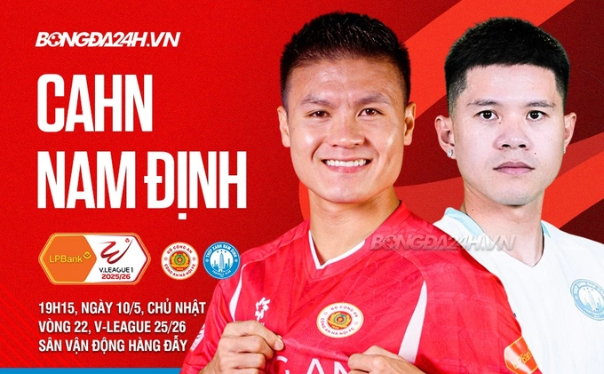 Highlights CAHN vs Nam Định: Đình Bắc quá hay (LPBank V.League 1-2025/26)