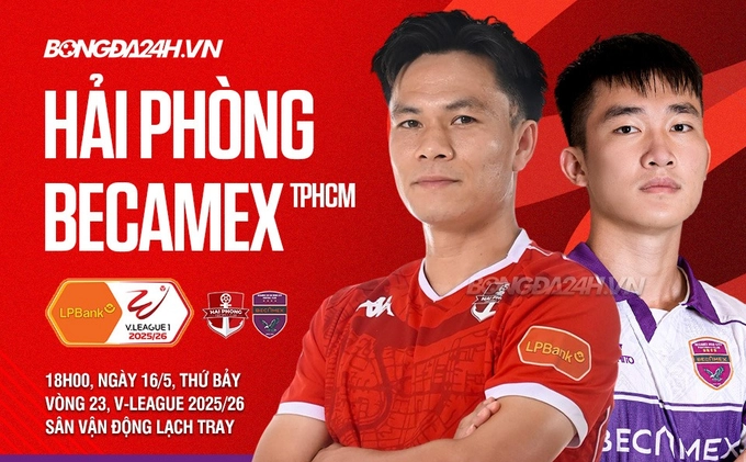 Highlights Hải Phòng vs Becamex TPHCM: Mưa bàn thắng (LPBank V.League 1-2025/26)