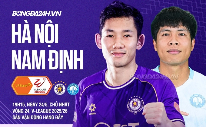 Highlights Hà Nội vs Nam Định: Top 3 thẳng tiến (LPBank V.League 1-2025/26)