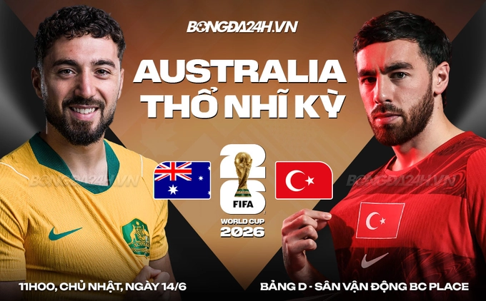 Video bàn thắng Australia vs Thổ Nhĩ Kỳ: Thắng lợi bất ngờ (Bảng D World Cup 2026)