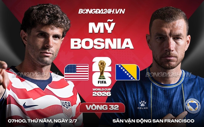 Video bàn thắng Mỹ vs Bosnia: Chủ nhà thắng thuyết phục