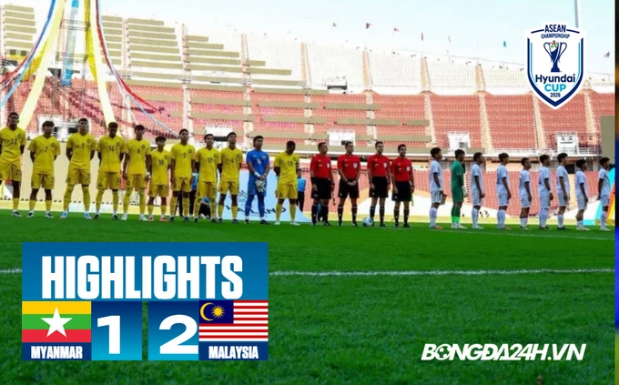 Highlights Myanmar vs Malaysia: Đội khách ngược dòng (ASEAN Cup 2026)