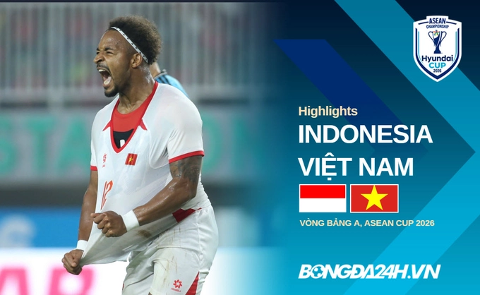 Video Indonesia vs Việt Nam | Làm chủ cuộc chơi | Bảng A ASEAN Cup 2026