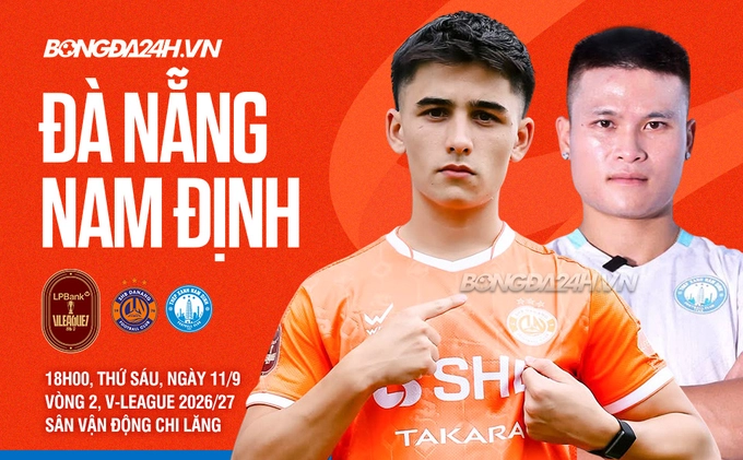 Video bàn thắng Đà Nẵng vs Nam Định: Thẻ đỏ định đoạt cuộc chơi (Vòng 2 LPBank V.League 1-2026/27)